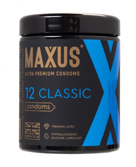 Классические презервативы MAXUS Classic - 12 шт. - Maxus - купить с доставкой в Арзамасе