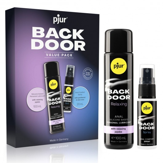 Набор для анального секса pjur Back Door Value Pack - Pjur - купить с доставкой в Арзамасе