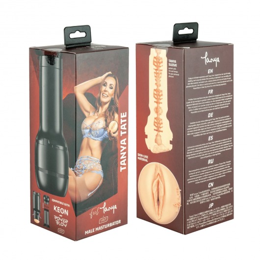 Мастурбатор-вагина FeelTanya Stroker - Kiiroo - в Арзамасе купить с доставкой