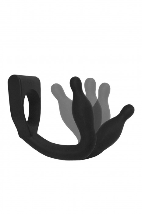 Эрекционное кольцо с вибровтулкой Discovery - MALESATION - в Арзамасе купить с доставкой