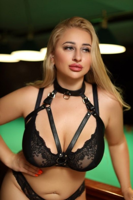 Черная кожаная сбруя с ошейником plus size из нежной кожи - БДСМ Арсенал - купить с доставкой в Арзамасе