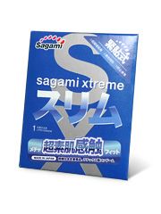 Презерватив Sagami Xtreme FEEL FIT 3D - 1 шт. - Sagami - купить с доставкой в Арзамасе