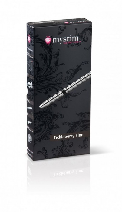 Уретральный зонд Tickleberry Finn для электростимуляции - MyStim - купить с доставкой в Арзамасе