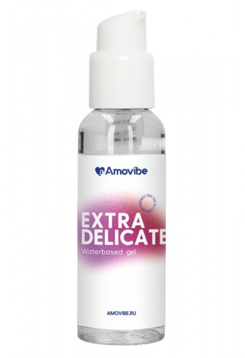 Гель на водной основе Amovibe Extra Delicate - 100 мл. - Amovibe - купить с доставкой в Арзамасе