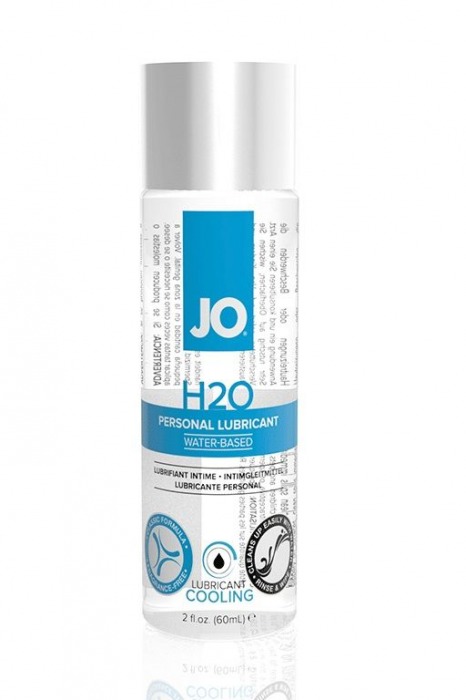 Охлаждающий лубрикант на водной основе JO Personal Lubricant H2O COOLING - 60 мл. - System JO - купить с доставкой в Арзамасе