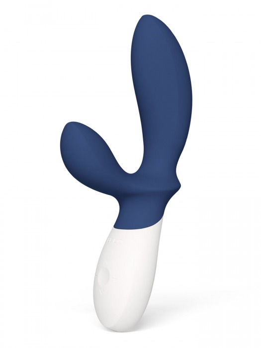 Синий вибромассажер простаты Lelo Loki Wave 2 - 19,6 см. - Lelo - в Арзамасе купить с доставкой