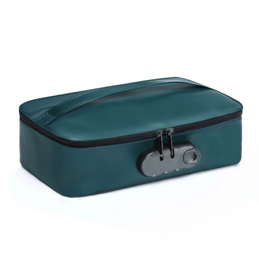 Зеленая сумочка для хранения игрушек Discreet Box - Dorcel - купить с доставкой в Арзамасе