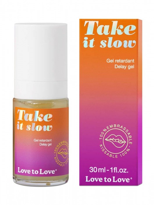 Пролонгирующий гель для мужчин Take It Slow - 30 мл. - Love to Love - купить с доставкой в Арзамасе