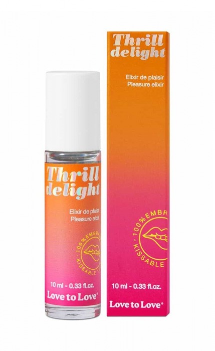 Возбуждающий гель Thrill Delight - 10 мл. - Love to Love - купить с доставкой в Арзамасе