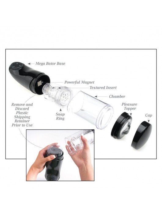 Перезаряжаемый мастурбатор-вагина с держателем для мобильных устройств Extreme Toyz Me - Pipedream - в Арзамасе купить с доставкой