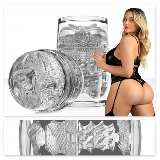 Прозрачный двусторонний мастурбатор Fleshlight Quickshot Mia Malkova - Fleshlight - в Арзамасе купить с доставкой