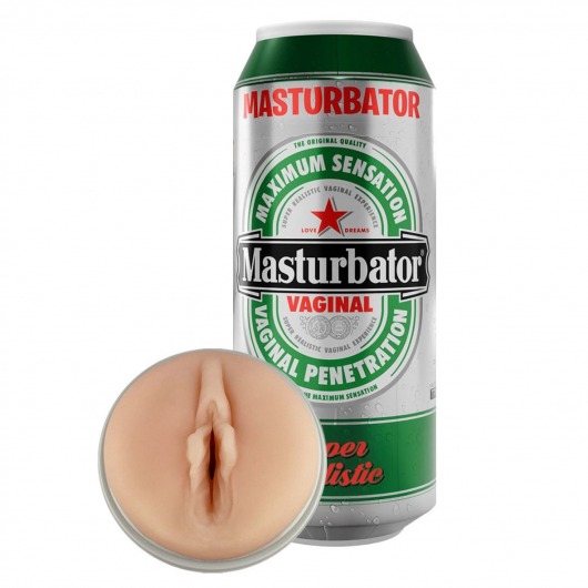Мастурбатор-вагина Heineken Vagina II - Adrien Lastic - в Арзамасе купить с доставкой