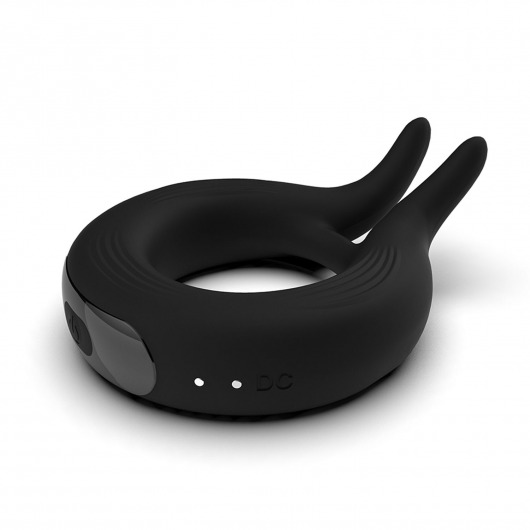Черное эрекционное кольцо Marry Me Rechargeable Vibrating Cockring - Adrien Lastic - в Арзамасе купить с доставкой