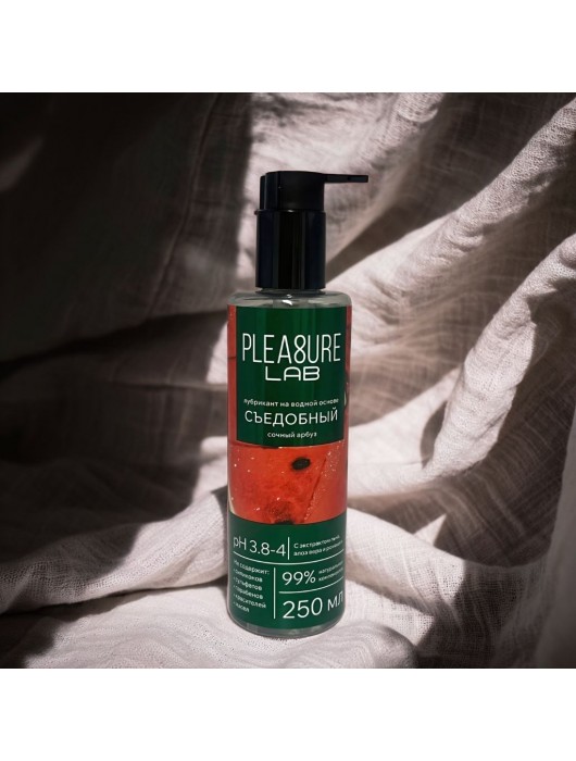 Лубрикант на водной основе Pleasure Lab с ароматом арбуза - 250 мл. - Pleasure Lab - купить с доставкой в Арзамасе