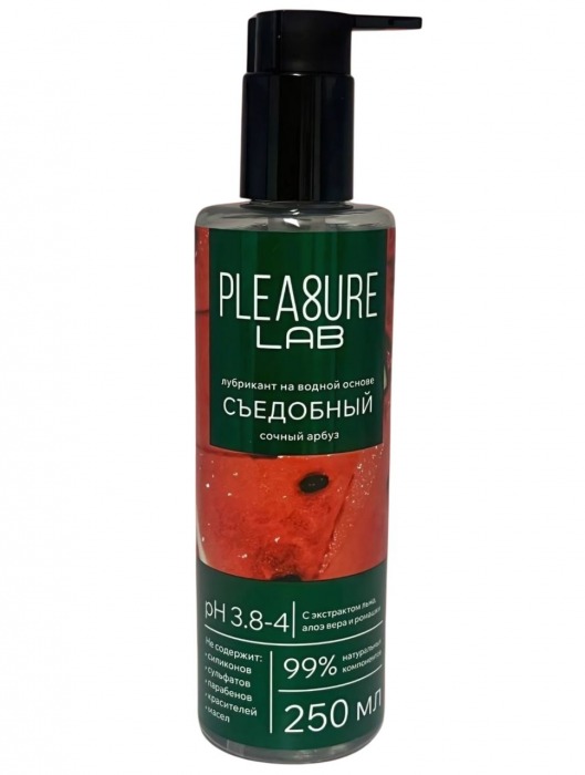 Лубрикант на водной основе Pleasure Lab с ароматом арбуза - 250 мл. - Pleasure Lab - купить с доставкой в Арзамасе