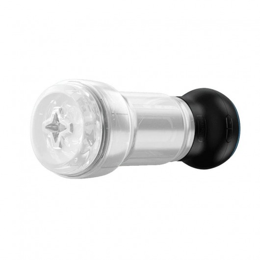 Набор PowerBlow   Feel Pocket Stroker Crystal: мастурбатор и интерактивная насадка - Kiiroo - в Арзамасе купить с доставкой