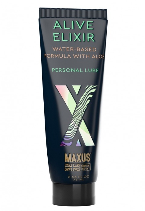Интимный гель на водной основе MAXUS Alive Elixir - 75 мл. - Maxus - купить с доставкой в Арзамасе