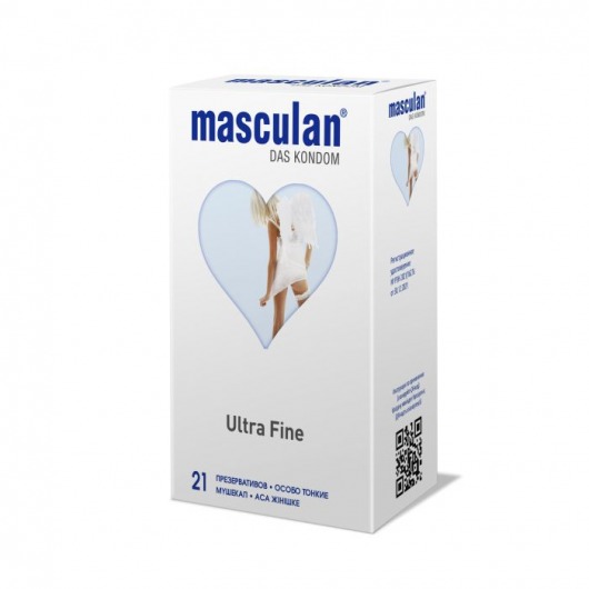 Особо тонкие презервативы Masculan Ultra Fine - 21 шт. - Masculan - купить с доставкой в Арзамасе