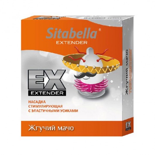 Стимулирующая насадка Sitabella Extender  Жгучий мачо - Sitabella - купить с доставкой в Арзамасе