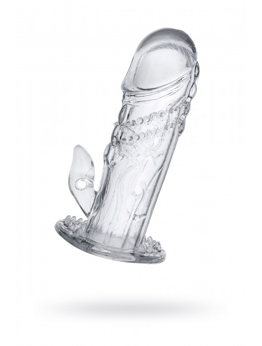 Прозрачная насадка на пенис Uco - 13 см. - A-toys - в Арзамасе купить с доставкой