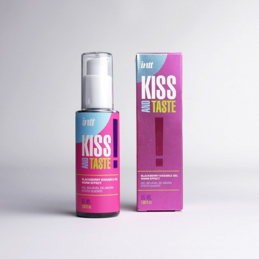 Массажный гель для тела Kiss and Taste - 55 мл. - INTT - купить с доставкой в Арзамасе