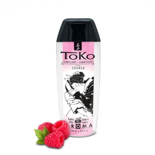 Интимная смазка TOKO Aroma Raspberry Feeling с ароматом малины - 165 мл. - Shunga - купить с доставкой в Арзамасе