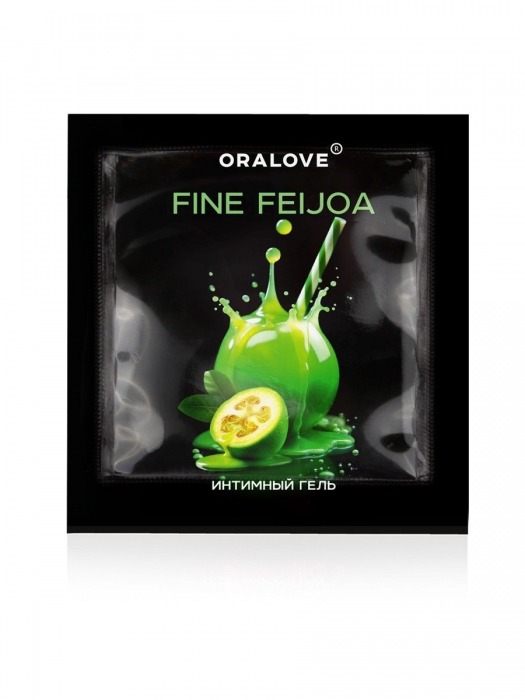 Саше съедобной оральной смазки OraLove с ароматом фейхоа - 3 гр. - Биоритм - купить с доставкой в Арзамасе