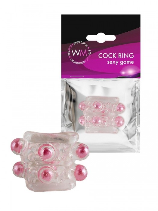 Прозрачная насадка на пенис с цветными шариками - Erowoman-Eroman - в Арзамасе купить с доставкой