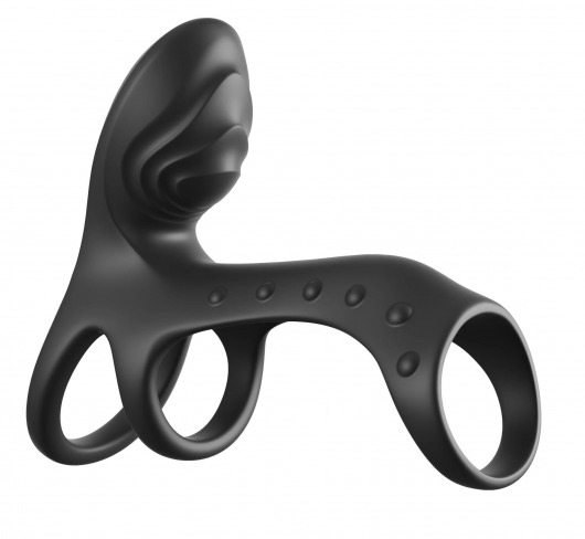Черная насадка на пенис Ultimate Couples Cage Pro - Pipedream - в Арзамасе купить с доставкой