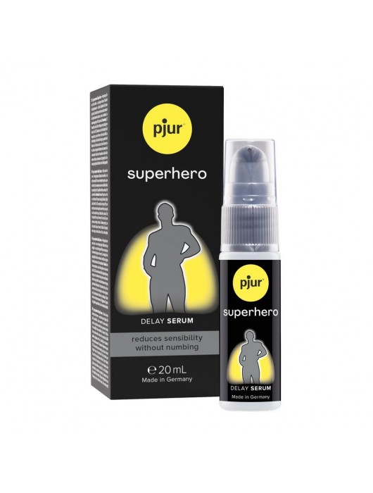 Пролонгатор-сыворотка pjur Superhero Delay Serum - 20 мл. - Pjur - купить с доставкой в Арзамасе
