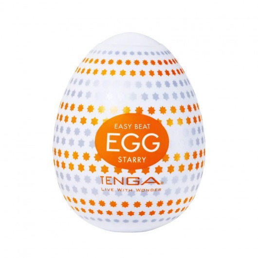 Мастурбатор-яйцо Tenga Egg Starry - Tenga - в Арзамасе купить с доставкой