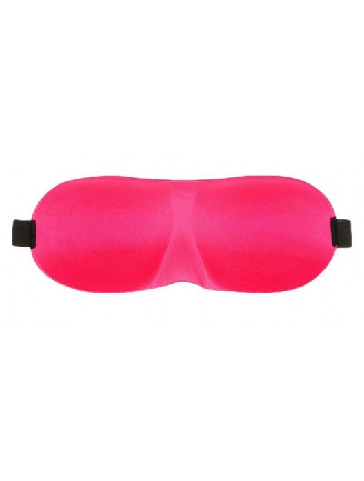 Розовая глухая маска на резинке - Sitabella - купить с доставкой в Арзамасе