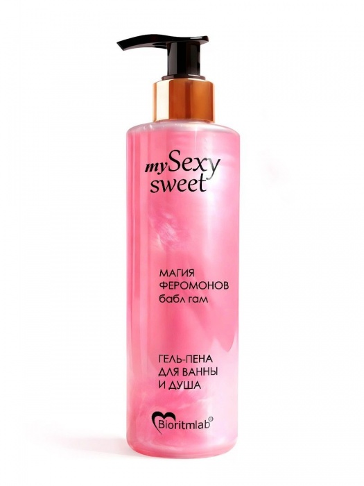 Гель-пена для ванны и душа Sexy Sweet с феромонами и ароматом бабл-гам - 200 мл. -  - Магазин феромонов в Арзамасе