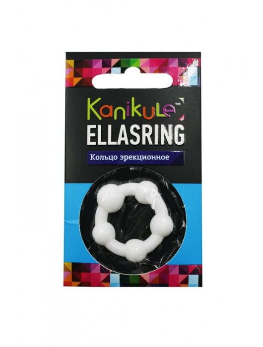Цветное эрекционное кольцо с шариками Ellasring - Sitabella - в Арзамасе купить с доставкой