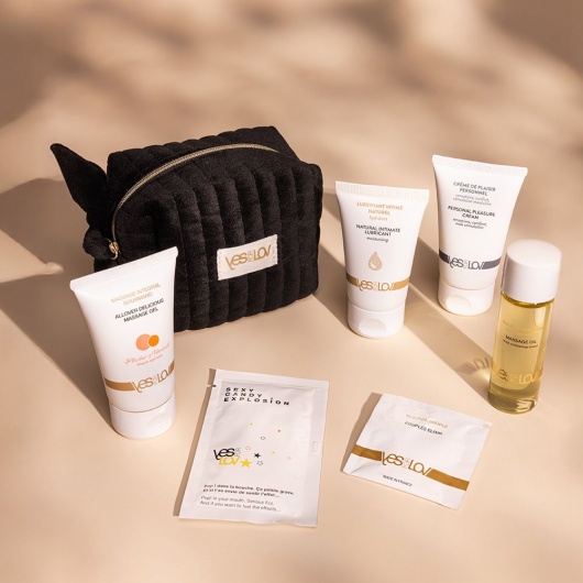 Набор YESforLOV La Trousse Enchantée в черной косметичке - YESforLOV - купить с доставкой в Арзамасе