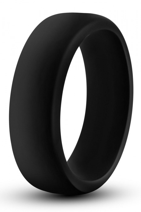 Черное эрекционное кольцо Silicone Go Pro Cock Ring - Blush Novelties - в Арзамасе купить с доставкой
