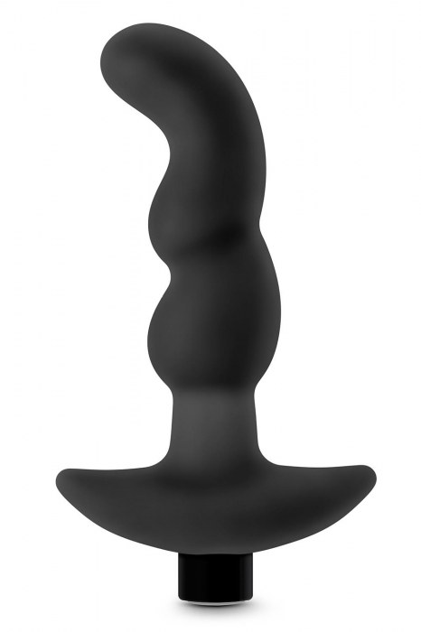 Черный вибромассажер простаты Prostate Massager 03 - 15,2 см. - Blush Novelties - в Арзамасе купить с доставкой