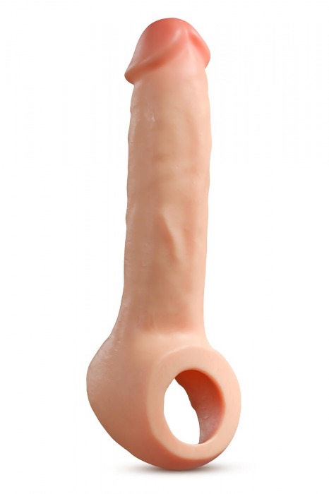 Телесная насадка-удлинитель Thrive 8.75 Inch Realistic Penis Extender Sleeve - 22,2 см. - Blush Novelties - в Арзамасе купить с доставкой