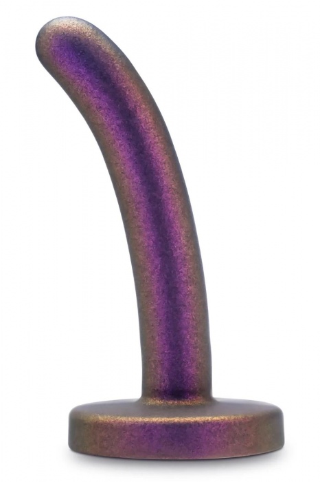 Фиолетовая насадка с гладкой поверхностью Surrender 4.75 Inch Beginner Pegging Dildo - 12 см. - Blush Novelties - купить с доставкой в Арзамасе