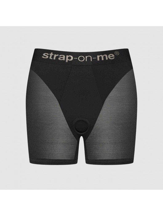 Трусики-шорты для фиксации насадок Strap-on-me Harness Lingerie Halo - size S - Strap-on-me - купить с доставкой в Арзамасе