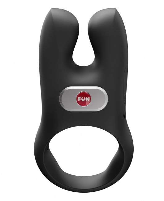 Черное эрекционное виброкольцо Nos - Fun Factory - в Арзамасе купить с доставкой