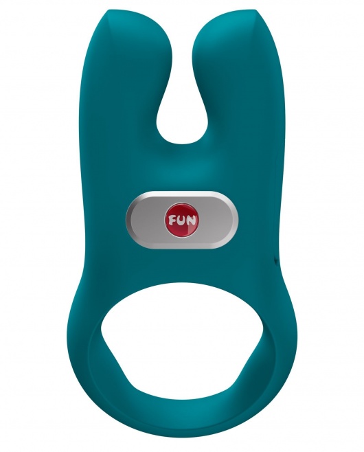 Зеленое эрекционное виброкольцо Nos - Fun Factory - в Арзамасе купить с доставкой