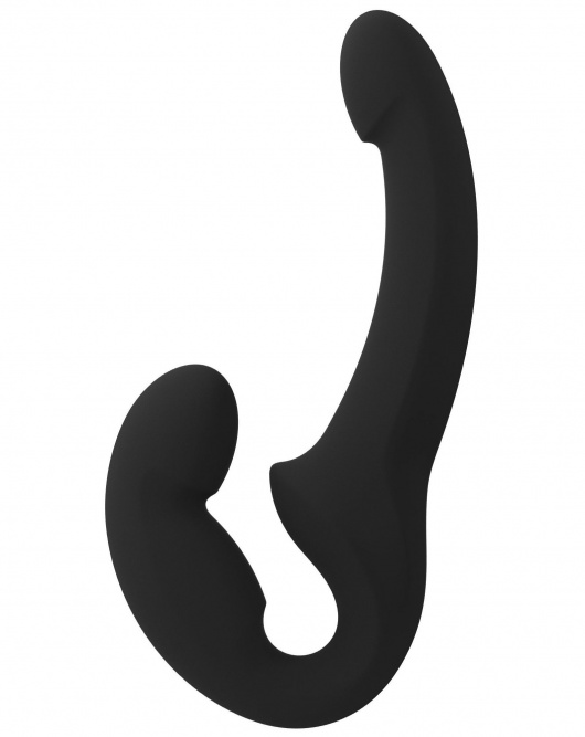 Черный безремневой страпон Share Lite - Fun Factory - купить с доставкой в Арзамасе