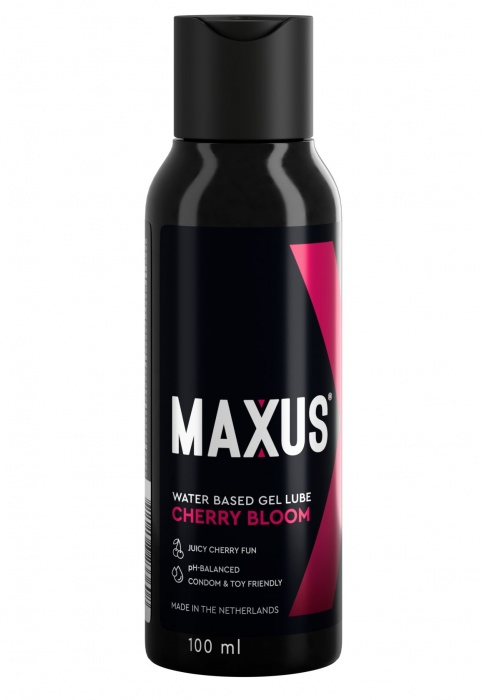 Лубрикант на водной основе MAXUS Cherry Bloom - 100 мл. - Maxus - купить с доставкой в Арзамасе