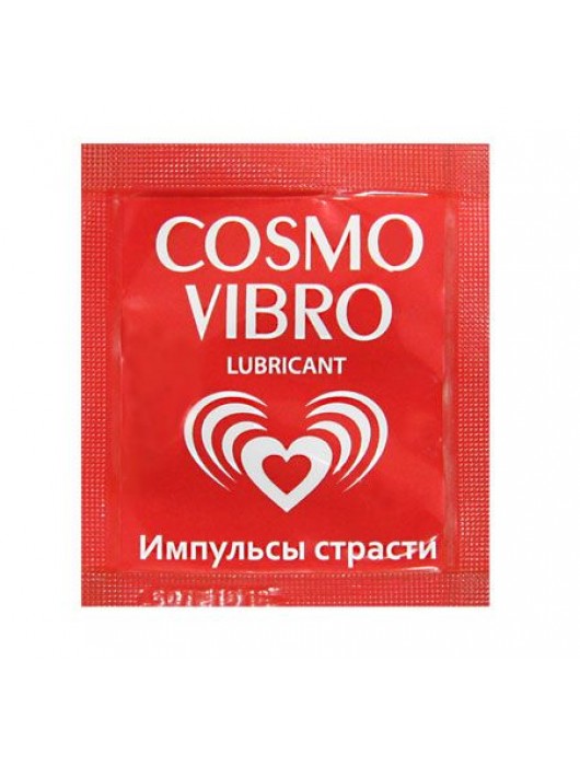 Пробник женского стимулирующего лубриканта на силиконовой основе Cosmo Vibro - 3 гр. - Биоритм - купить с доставкой в Арзамасе