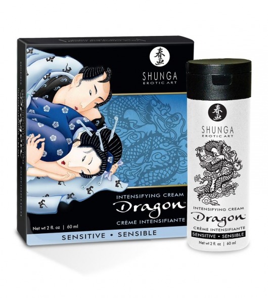 Интимный мужской крем SHUNGA DRAGON SENSITIVE - 60 мл. - Shunga - купить с доставкой в Арзамасе