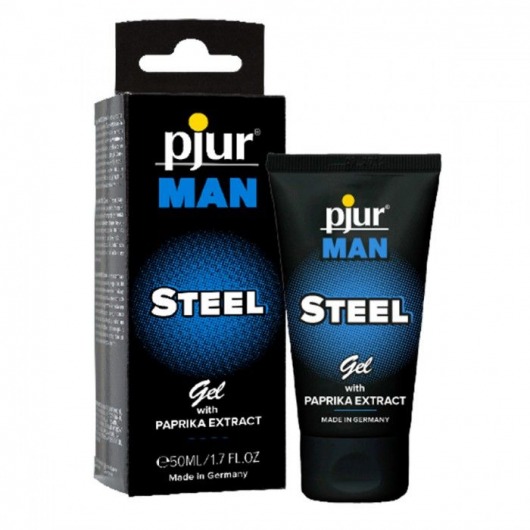 Эрекционный гель для пениса pjur MAN Steel Gel - 50 мл. - Pjur - купить с доставкой в Арзамасе