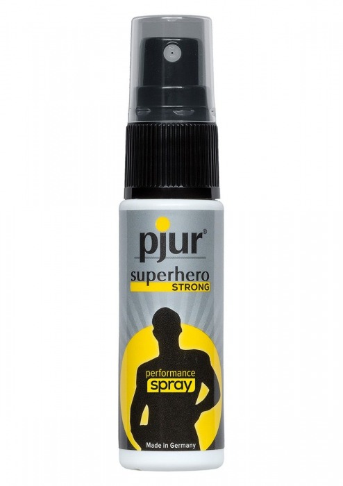 Спрей-пролонгатор длительного действия pjur SUPERHERO Strong Spray - 20 мл. - Pjur - купить с доставкой в Арзамасе