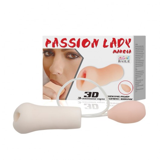 Мастурбатор Passion Lady Marcia с грушей для имитации посасывания - Baile - в Арзамасе купить с доставкой