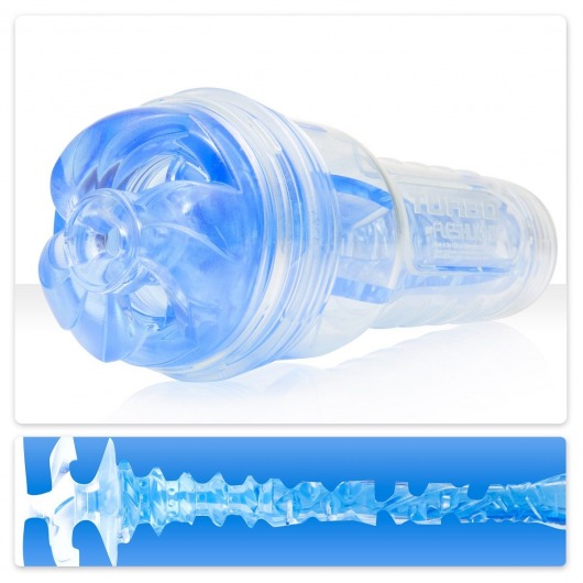 Мастурбатор Fleshlight Turbo - Trust Blue Ice - Fleshlight - в Арзамасе купить с доставкой